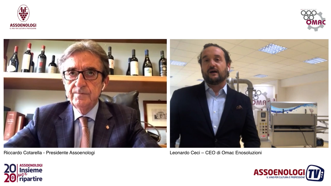 Assoenologi 2020 Insieme per Ripartire: Omac Enosoluzioni